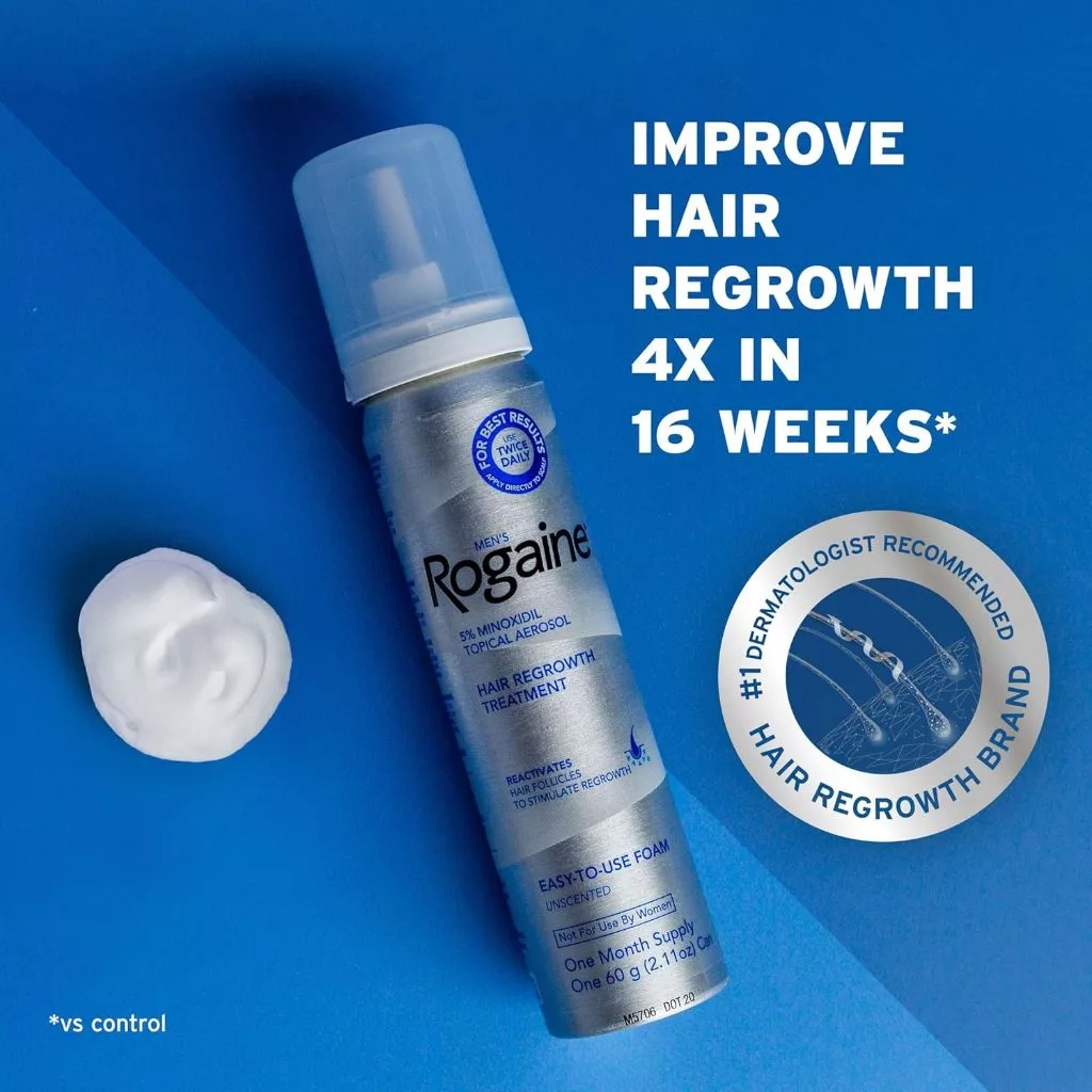 Rogaine Foam Minoxidil 5% For Men - Image 5