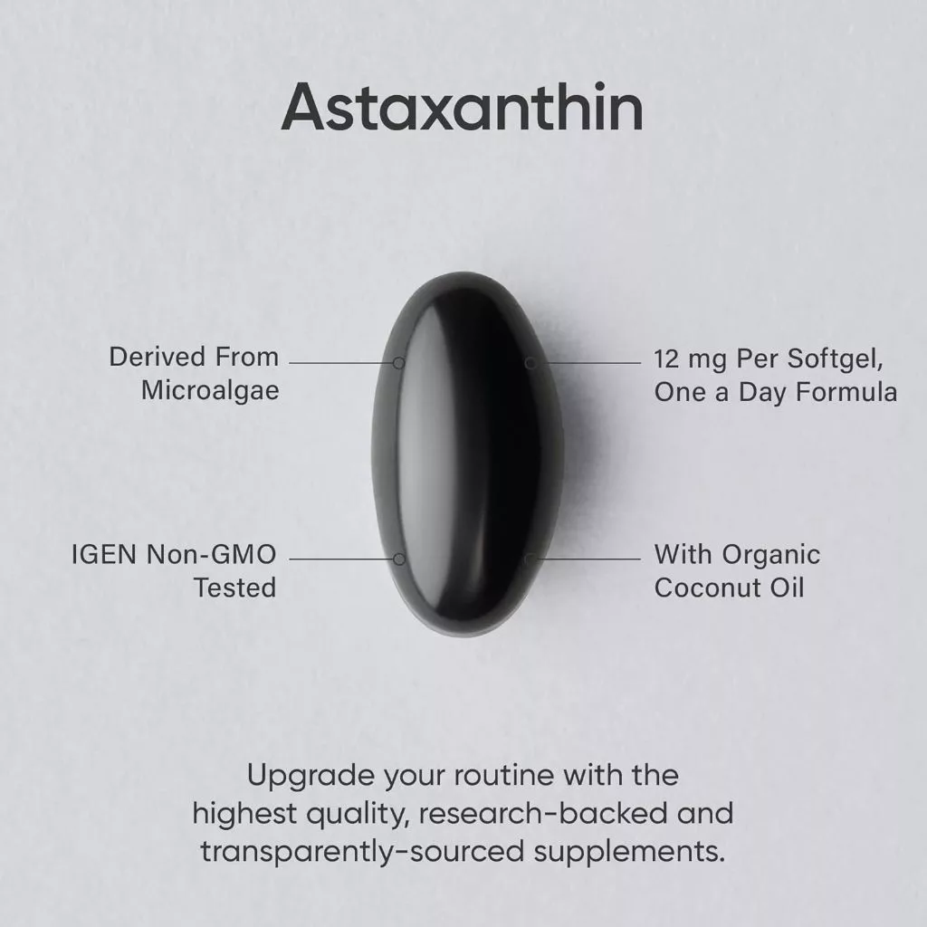 SR Sports Research Triple Strength Astaxanthin 12mg - Image 4