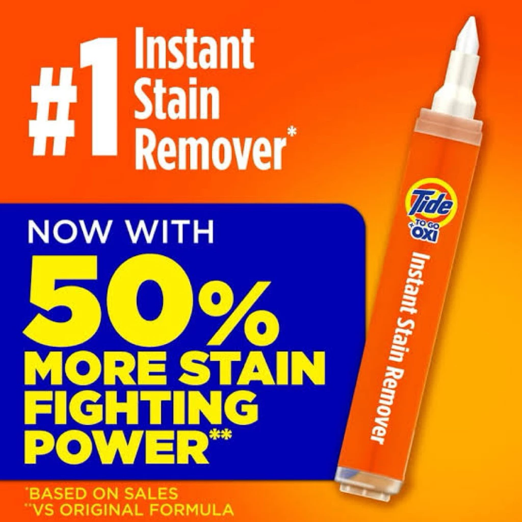TIDE TO GO Liquid Instant Stain Remover 10ML - Image 3