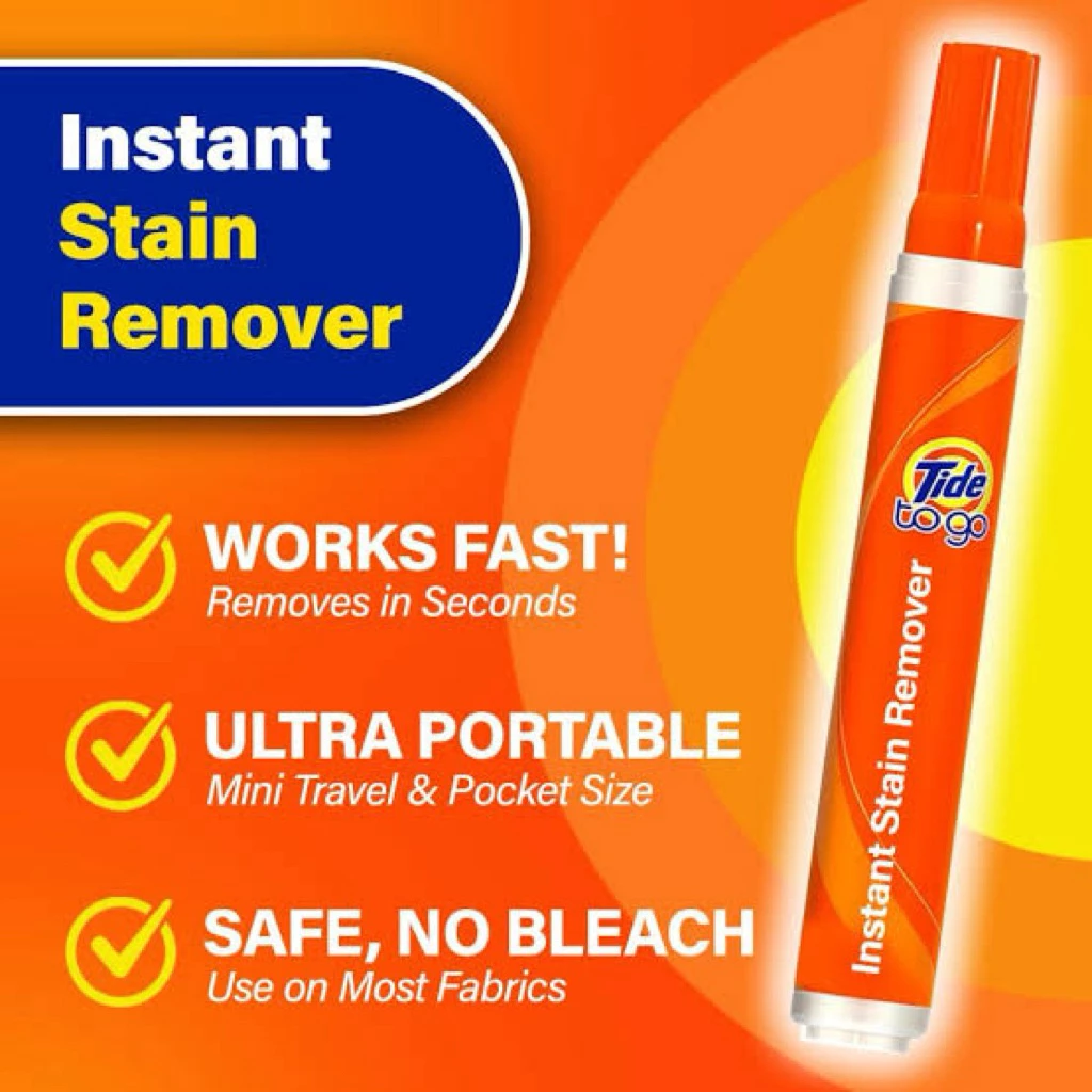 TIDE TO GO Liquid Instant Stain Remover 10ML - Image 4