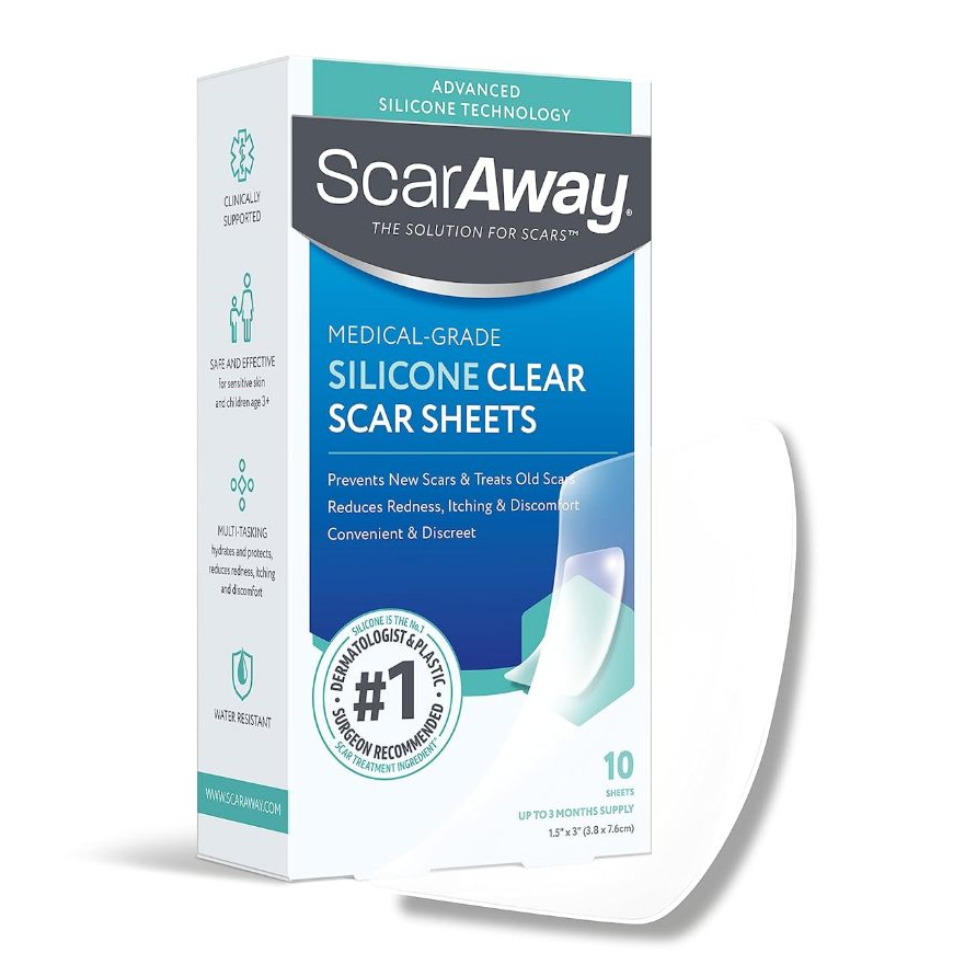 Scaraway Silicone Clear Scar Sheet Dijual PerLembar