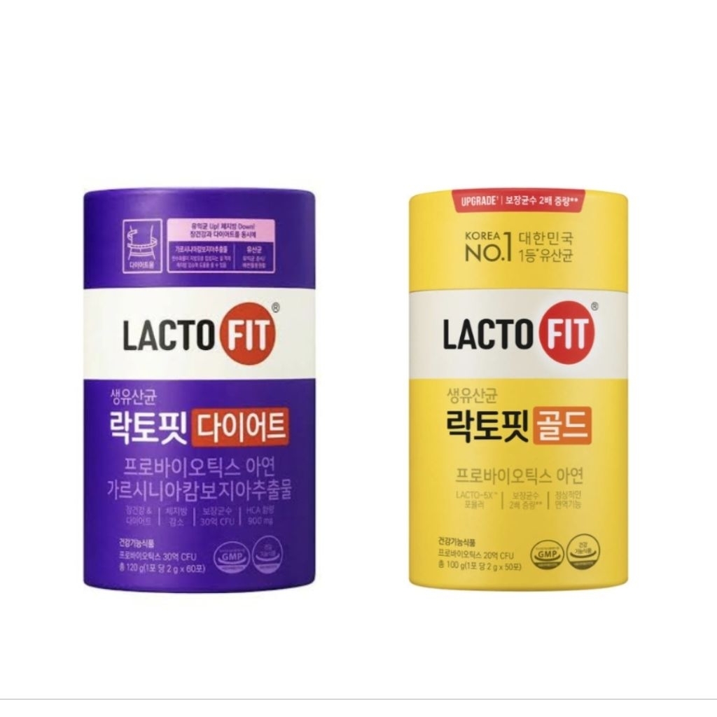 Lacto Fit Diet Lacto Fit Gold Probiotics Lacto Fit Core Max Lacto Fit Slim Original Korea